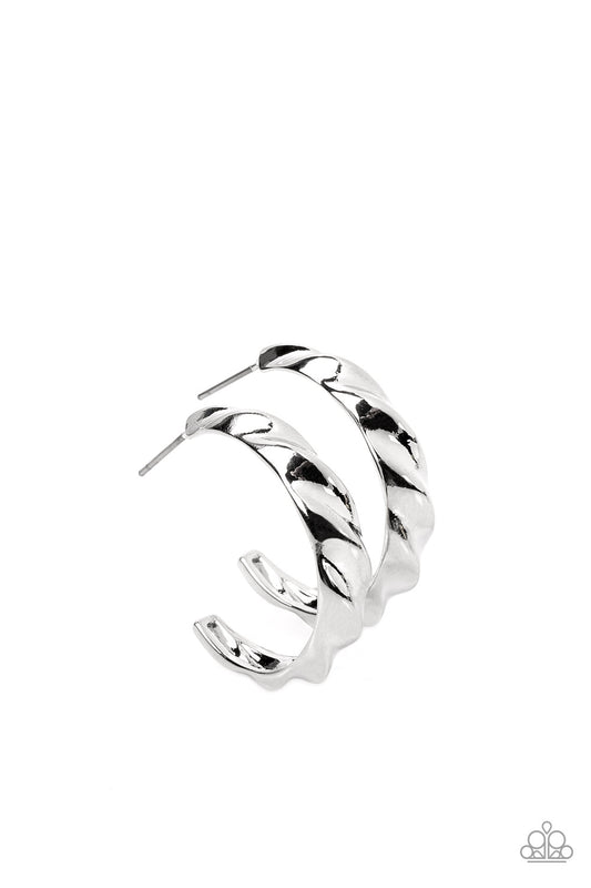 HOOP it Up - Silver | Luxe Gewelz By Nikesha